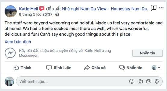 Nam Du View Guest House Экстерьер фото